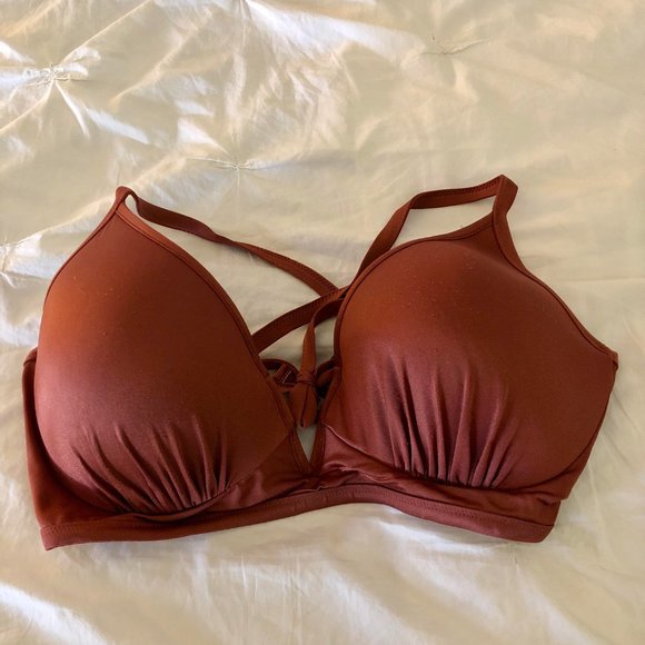 New Without Tags! Push-Up Bikini Top Size 38DD - Picture 2 of 5